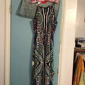 Francesca’s maxi dress.